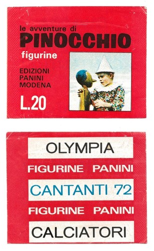 Bustina figurine panini - figurine,